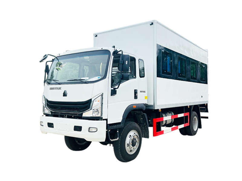 Full Opening Right Side & Rear Tool Maintenance Truck
